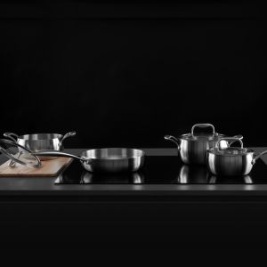 Bộ nồi inox cao cấp 3 lớp Malloca SA-2041 (9 món) - Đáy 3 lớp - Inox 304 bền bỉ  - Sử dụng trên tất cả các loại bếp