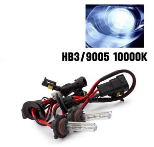 PL AUTO ชุดหลอดไฟหน้ารถยนต์ XENON HID รถISUZU D-MAX ปี 2002-2006 ตรงรุ่น ไฟสูง ขั้ว HB3/9005 1คู่ พร้อมบัลลาสต์ 35W สินค้าพร้อมส่ง