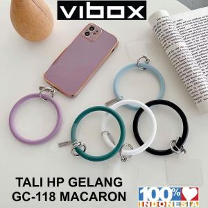 ( 5Pcs ) Vibox GC-118 Gantungan Hp Ring Gelang Tangan Hp Silikon Gelang Tangan Silikon HP Ring Holder Lanyard Universal Hp Gantungan kunci Tali Handphone Universal