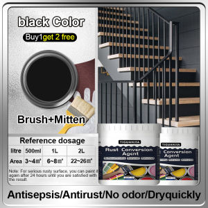 [24 hours delivery] anti rust primer paint 500/1000/2000ml water based metal rust paint anti rust paint anti rust primer rust remover paint rust converter metal rust metal paint anti rust paint for metal rust paint cover