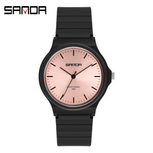SANDA Luxury Brand Women Sport Watch Fashion Simple Trendy Quartz Watch for Women Casual Waterproof Womens Gift Outdoor Clock