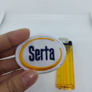 27MIX3 SERTA SPRINGBED logo patch emblem bordir iron on