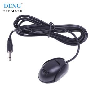 🎀🎁【Special price】Deng Mini 3.5MM WIRED PASTE ประเภทไมโครโฟนภายนอกรถยนต์ Audio MIC Meeting Player
