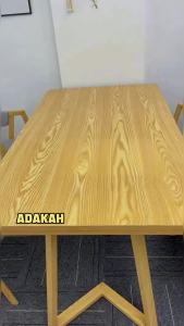 ☘Premium PVC Tablecloth / Alas Meja PVC Mewah - Waterproof & Oilproof 4-6Seater Dining Table Cover Easy Wash Cotton-Linen LookCoffee Table Cloth