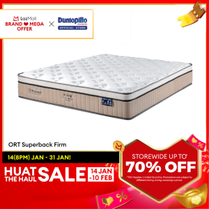Dunlopillo Orthorest SuperBack Firm  11Inch (28cm) CoolTech Pocketed SuperCoil™ Mattress/ Tilam Queen/ King 冷床 弹簧床 双人床