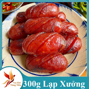 1kg Lạp Xưởng Tươi Thịt Nhiều Ít Mỡ Mỗi Túi Hút Chân Không (9-10 Cây Lạp Xưởng Tròn Đặc Biệt)- VỰA KHÔ NÀNG TIÊN