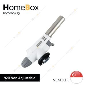 HomeBox 🇸🇬 Premium Blowtorch gas burner for cooking welding BBQ ignition & Creme Brulee Flame gun blow torch