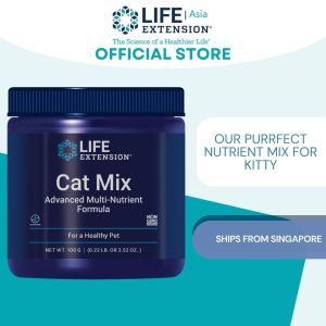 LIFE EXTENSION Cat Mix Vitamins Pet Supplement Nutritional Support Advance Multi Nutrients