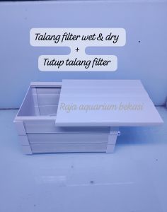FILTER TALANG AQUARIUM 30 CM FILTER BOX WET & DRY