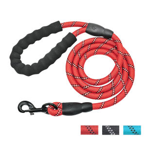Phản Quang Pet Dog Leash Xử Lý Mềm Dog Rope Nylon Dog Dây Đeo Vành Đai Kéo Dây Chạy Glow In The Dark Pet Dẫn