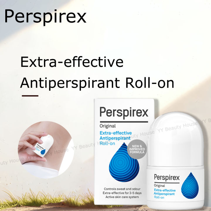 Perspirexs Comfort Antiperspirant Deodorant Roll On 20ml Perawatan Ketiak Mengurangi Keringat Berlebih dan Bau Badan