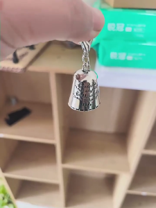 Handmade phước lành chuông với ấm áp Lời Chúc giáng sinh chúc mừng với túi món quà sành điệu cho bạn bè và gia đình