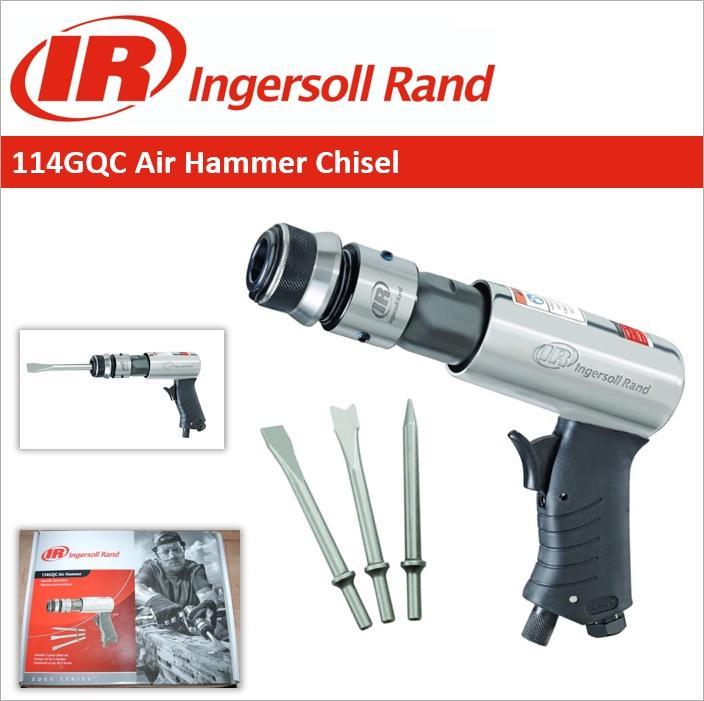 Ingersoll rand air hammer deals and chisel set 114gqc