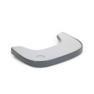 CHILDHOME ถาดวางอาหาร EVOLU TRAY ABS ANTHRACITE + SILICONE PLACEMAT