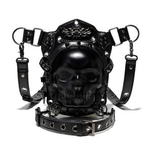 Medieval Belt Bag for Women Man Steampunk Medieval Belt Pouches Steampunk Waist Bag Thigh Bag Crossbody Shoulder Bag