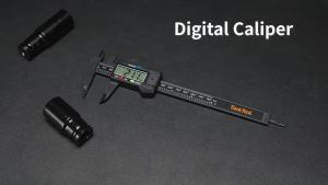 【TaskTool】Digital Electronic Vernier Caliper 0-155mm Multi-mode Precision Merement With Battery.