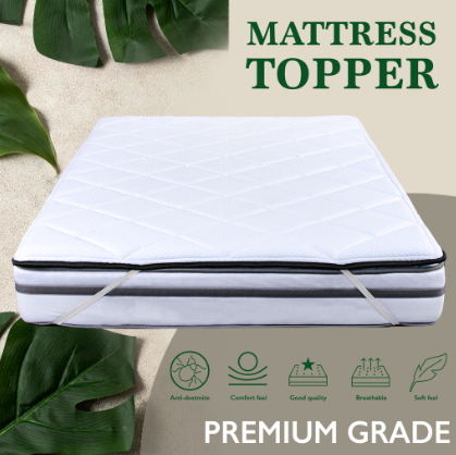 [Ready Stock] NTR Comfortable Mattress Topper (King/Queen/Super Single ...