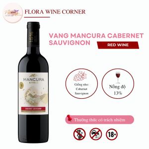 Mancura Etnia Cabernet Sauvignon Red Wine 13% Alc 750ml - Medium Body Oak Flavored Imported from Chile