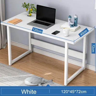 JIAJU Student Study Desk Meja Computer Table Laptop Modern Writing Living Room Furniture Double Layer Office Desk Writing Meja 办公桌学习桌