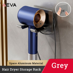 Bathroom rack hair dryer rack wall mounted nail free installation storage rack