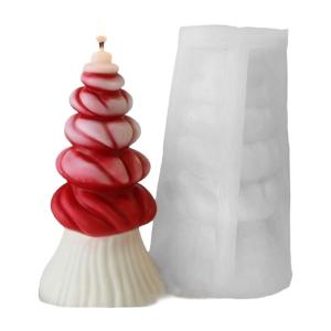 Khuôn silicon trang trí khuôn hình cây thông giáng sinh khuôn silicon làm cung cấp kết cấu Silicone cho