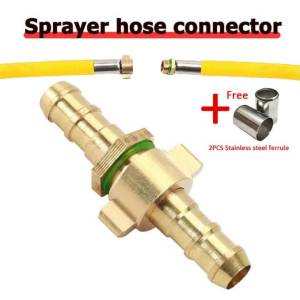 [Original 24 hours delivery] 5PCS 8mm 8.5mm POWER SPRAYER hose FITTINGs pressure washer carwash nozzle HOSE connector brass