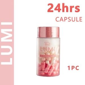 【Buy 1 get 1】LUMI 60 CAPSULE 24H Whitening Glutathione JAPAN FORMULA Lumina Glow Sun Block