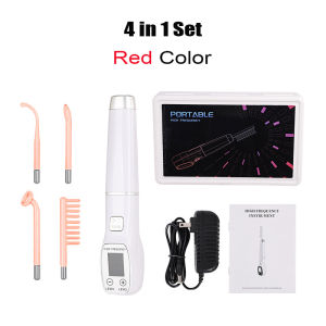 Smart Panel 9 Level High Frequency Facial Machine Skin Therapy Wand Remove Wrinkles Acne Infrared Hair Care New Upgrade