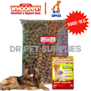 1kg Dog Dry Food All Stages Adult Whooppy Dogs Pet Essentials