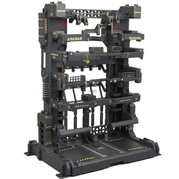 Gundam MG MS Cage Stand Action Base 1/100 Master Grade OMG 1 100 兽笼格纳库 RG MS Cage Stand Action Base 1/144 LED MS Cage