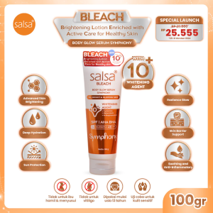 [NEW PRODUCT] SALSA Body B.L.E.A.C.H - Body Glow Serum Symphony | Hand Body Lotion untuk Mencerahkan dan Melembabkan