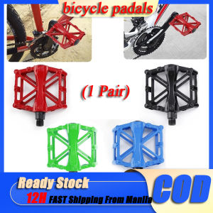 2PCS Bike Pedal MTB Bicycle Pedals Sealed Bearing Flat Pedal Aluminium Alloy Pedals Cycling Parts