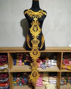 Renda Bordir Gaun Azka