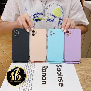 SBA Slingcase Softcase Casing Candy macaroon pelindung kamera polos tali lanyard casing hp SAMSUNG A10 M10  A11 M11 A12 A20S A21S A20 A30 A31 A32 4G A42 5GB M42 5G A50 A50S A30S A51 A52 4G A52 5G A72 4G A22 5G A72 5G A750 A7 2018 [SM]