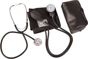 5Manual Blood Pressure Cuff – Professional Aneroid Sphygmomanometer with Carrying Case