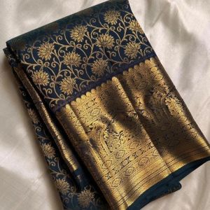 MK1353 SAREE FABRIC TYPE: BANARASI SOFT SILK SAREE SAREE LENGTH 5.5 METER BLOUSE LENGTH 0.8 METER
