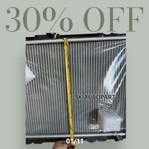 หม้อน้ำ MITSUBISHI STRADA 2500-2800 พลาสติก หนา 26มม PREMIUM QUALITY หม้อน้ำสตาด้าอย่างดี/BSNRKL