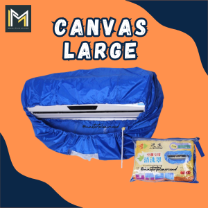 MTA  Canvas Blue Large AirConditioner Blue Wall Mounted Air Conditioning Cleaning Bag Split Air Conditioner cleaning Tray Services DIY Canvas Cleaning