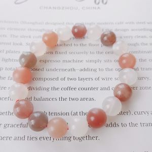 กำไลข้อมือ หินแท้100% Multi Moonstone มัลติมูนสโตน ❤️"หินแห่งเสน่ห์และความรัก" ❤️ ขนาด 10 มิล เกรดดีมาก หินนำโชค หินมูนสโตน มูนสโตน - Lazada