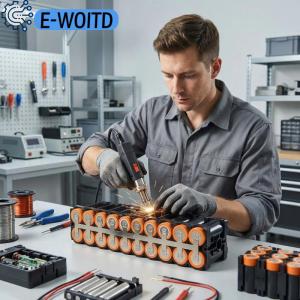 E-WOITD  18650 21700 Battery Pack Assembly Nickel Sheet for 18V Electric Tool DIY High Purity Metal Material for Enhanced  Transfer
