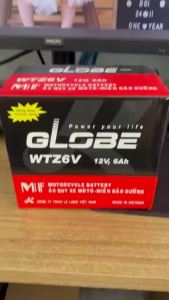 Bình Ắc Quy Khô Xe Máy WTZ6V 12V6AH dùng cho NOZZA AirBlade SH MODE SH Việt Nam...