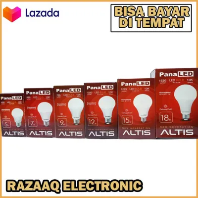 PROMO LAMPU LED BOHLAM PUTIH PANA LED ALTIS 5/7/9/12/15/18 WATT