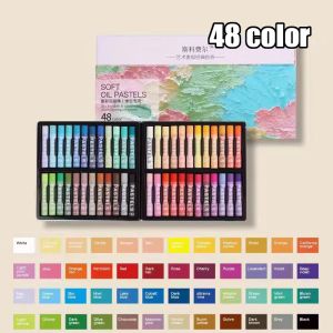 12/48 Colors Oil Pastel for Artist Student Graffiti Soft Pastel Painting Drawing Pen Art Crayon Set