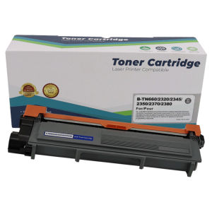 Compatible TN660 TN2320 TN2345 TN2350 TN2370 TN2380 Toner Cartridge DR630 DR2300 DR2315 DR2325 DR2335 DR2355 Drum Unit 2600‑Page Toner Yield(A45% Coverage) Replacement for Brother HL‑L2300D HL‑L2340DW DCP‑L2500D MFC‑L2700DW Laser Printers
