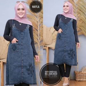 Overall Jeans Remaja Jumpsuit Jeans Rok Midi Dress Lepis Tanggung Anak Remaja Sify Terbaru