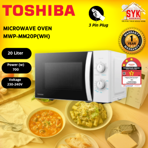 SYK Toshiba MWP-MM20P(WH) Microwave Oven Cooking Home Kitchen Appliances Mikrowave Oven Dapur 20L 微波爐微波炉