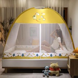 มุ้งกันยุง 4ฟุต 5ฟุต 6ฟุ มุ้งเต็นท์ กันแมลง ตมุ้งกันยุงพร้อมซิปติดตั้งด้านล่างเพื่อป้องกันเด็กตยง