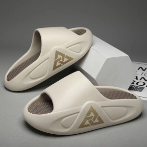Mens EVA Material Flipflops - 5.0cm Thick Soled Sports Slippers - Slide