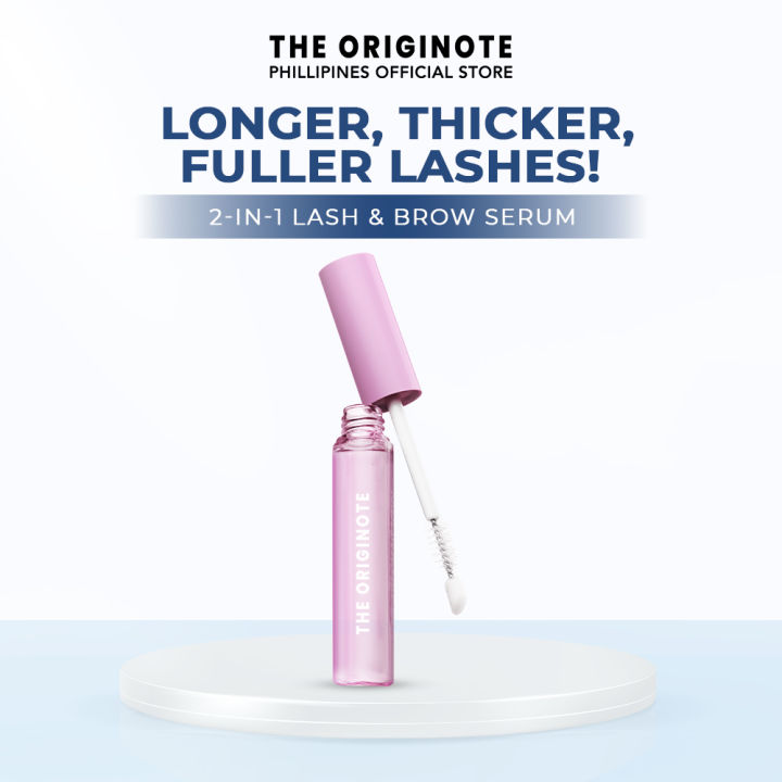 The Originote 2 in 1 Lash & Brow Serum 7ml - Eyelash Eyebrow Lenghten Thicknen Growth Volume