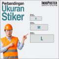 Safety Sign Emergency Rambu K3 PVC Tanda EXIT Keluar Arah Kiri Atas. 